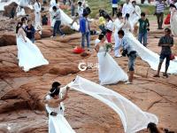 在“爱情岛”定格海誓山盟的瞬间