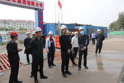 双节期间，胶州市建筑工地安全生产“不放松”