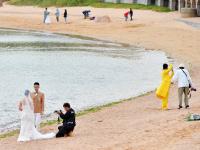 黄金“嫁期”，“海誓山盟”定格最美瞬间