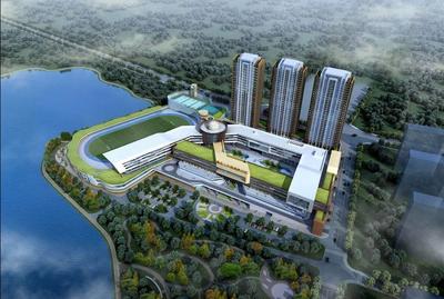 青岛二中西海岸分校开工奠基，未来招生规模约为3000人