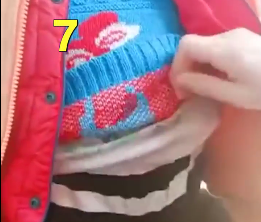 4岁娃被套上7层衣服送到幼儿园，网友：有种冷是奶奶觉得你冷