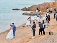 黄金“嫁期”，“海誓山盟”定格最美瞬间