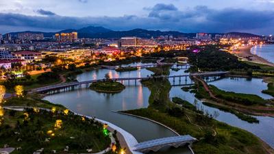 航拍日照阳光海岸绿道之美——潮起胶东线上展（5）