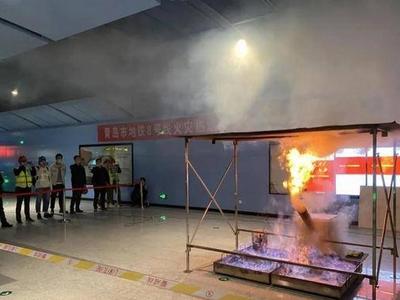 青岛地铁8号线北段通过火灾热烟测试，为年底开通奠定坚实基础