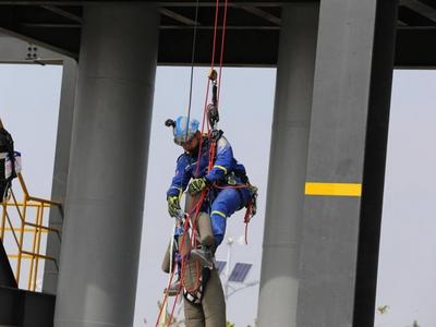 救援力量同台角逐，看即墨蓝天救援队真功夫