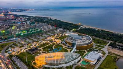 航拍日照阳光海岸绿道之美——潮起胶东线上展（5）