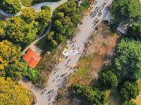 航拍秋日中山公园：这份壁纸请收好