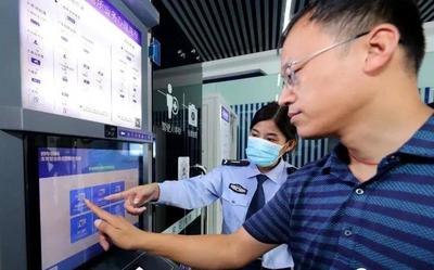 驾驶员自助体检机、受理机……青岛智造助力天津社区实现24小时智能车管