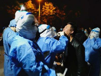 ​天津汉沽街全员核酸检测24小时完毕，均为阴性