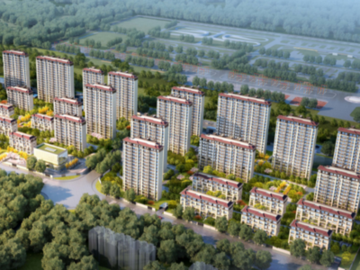 城阳惜福镇河湾金院路项目规划及建筑方案出炉！为住宅项目还有社区体育中心