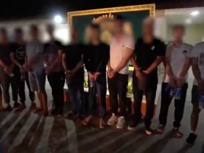 触目惊心！数百人境外赌博遭绑架虐待，警方跨国解救画面曝光