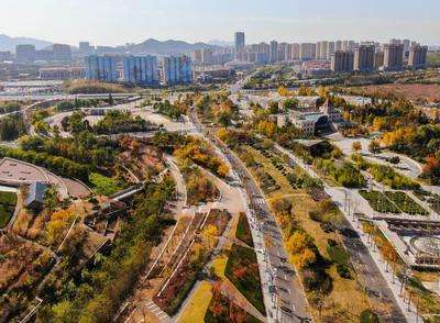 秋色大片出炉的新景点 青岛世博园等你来打卡