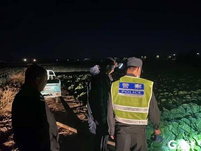 趁晚上去田里偷菜？这仨人被胶州“夜鹰护卫队”抓了！