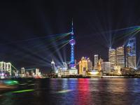 光影秀律动黄浦江