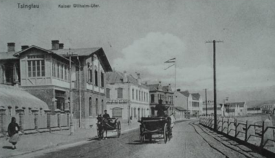 青岛老照片重拍回顾 百年街景今昔对比（3）