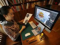 走！跟着这位姑娘走进立体书的“折叠世界”