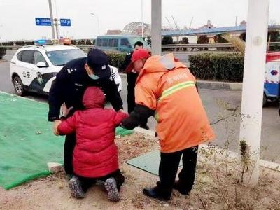 正能量！老人因家庭矛盾产生轻生念头，环卫工人暖心举动挽留生命