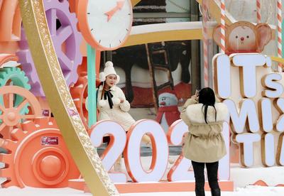 雪中的pose，你喜欢哪一种？