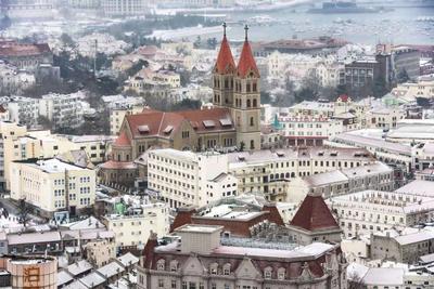 年终的这场雪 是送给青岛最美的礼物