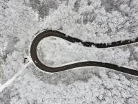 匈牙利：雪后世界