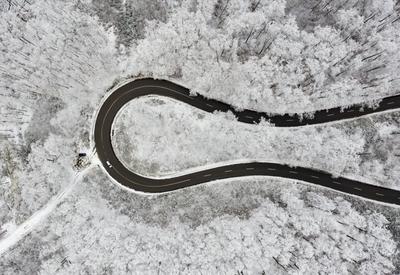 匈牙利：雪后世界
