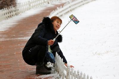 雪中的pose，你喜欢哪一种？