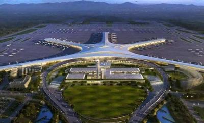 胶东国际机场配套路网建设提速，新机场高速连接线主线工程收尾