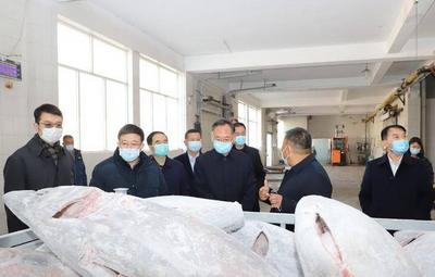 市领导到西海岸新区调研疫情防控冷链管控工作