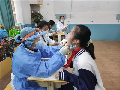 政府买单！市北7.9万余名中小学生进行体检