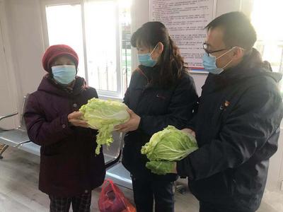 青岛冬日暖心一幕：候车乘客放下200斤大白菜转身下车，原因竟是……
