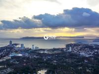 太惊艳！太平山电视塔上观前海云霞