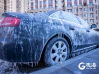 冻透了！胶州湾沿岸成“魔幻世界”