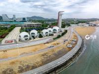 航拍青岛奇幻建筑：打造“中国蓝色硅谷” 