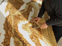 厉害了！麦秆作画也能描绘大千世界？