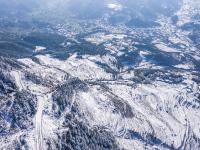 乌蒙山乡冬景