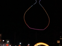 500架无人机升空迎新年