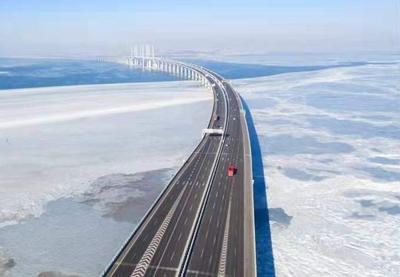 极美之境！冰封胶州湾风景大片来袭