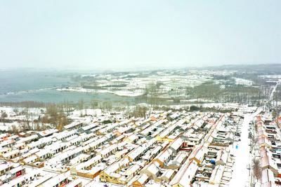 瑞雪兆丰年 雪中藏马镇掠影