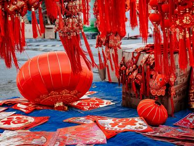 红火！“灯笼专业户”的灯笼摊大赏