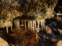 不光结冰，大海都被逼得冒烟了