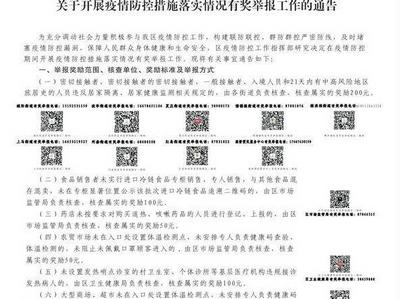 最高奖励200元，城阳调动社会力量参与疫情防控