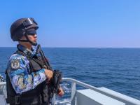 海军第36、37批护航编队进行任务交接