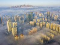 航拍平流雾美景 如梦似幻宛如仙境