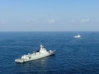 海军第36、37批护航编队进行任务交接