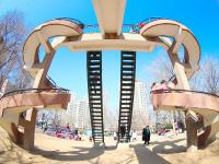 沧口公园大滑梯：实拍41年前的“老网红”