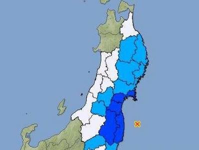 日本福岛近海发生5.3级地震，震源深度50千米