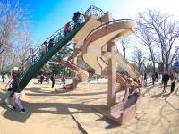 沧口公园大滑梯：实拍41年前的“老网红”