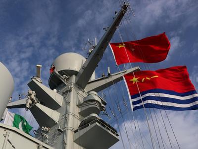 威武！中国海军舰艇编队完成多国海军联演海上阶段演习