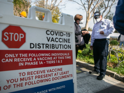美国加州新冠疫苗接种数据“异常混乱”，影响疫苗分发工作