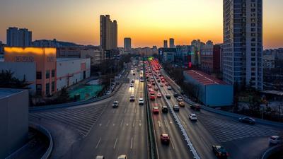 牛年首个工作日下班高峰的青岛，长这样